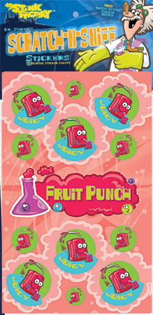 Fruit Punch Scratch-N-Sniff Sticker