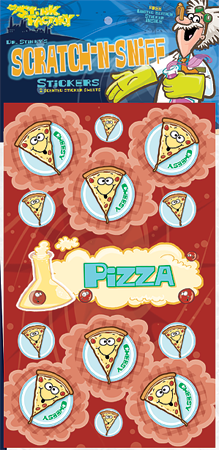 Pizza Scratch-N-Sniff Sticker
