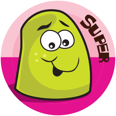 Lime Dots Scratch-N-Sniff Sticker