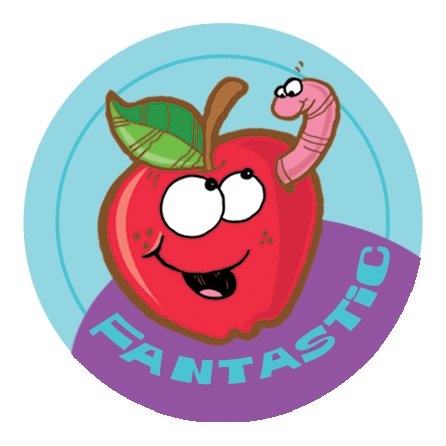 Apple Scratch-N-Sniff Sticker