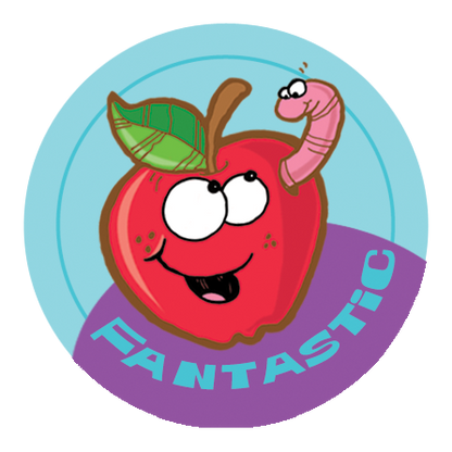 Apple Scratch-N-Sniff Sticker