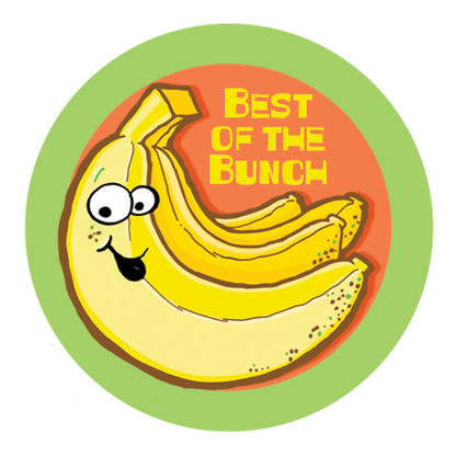 Banana Scratch-N-Sniff Sticker