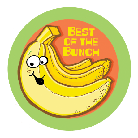Banana Scratch-N-Sniff Sticker