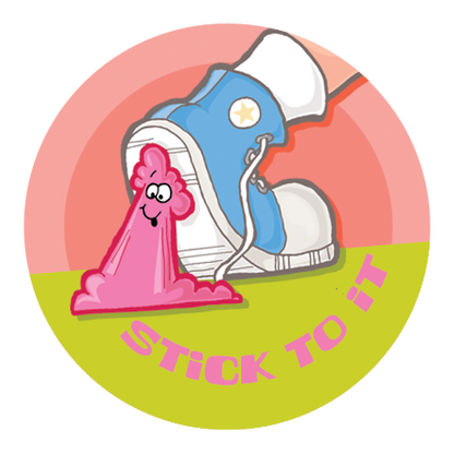 Bubble Gum Scratch-N-Sniff Sticker