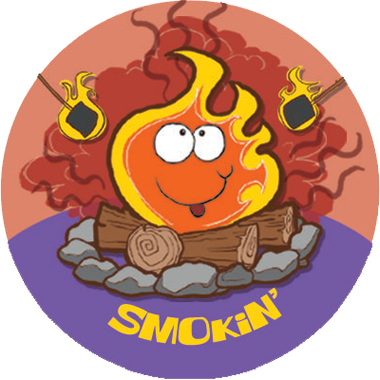 CampFire Scratch-N-Sniff Sticker