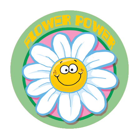Flower Scratch-N-Sniff Sticker