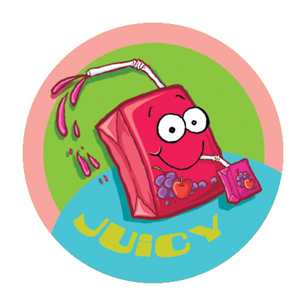 Fruit Punch Scratch-N-Sniff Sticker