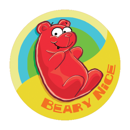 Gummi Bear Scratch-N-Sniff Stickers