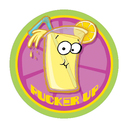 Lemonade Scratch-N-Sniff Sticker