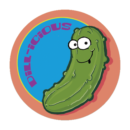 Pickle Scratch-N-Sniff Sticker