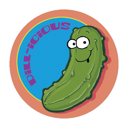 Pickle Scratch-N-Sniff Sticker