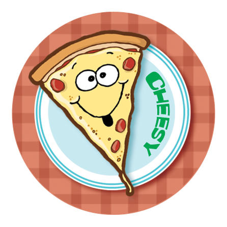 Pizza Scratch-N-Sniff Sticker