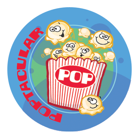 Popcorn Scratch-N-Sniff Sticker