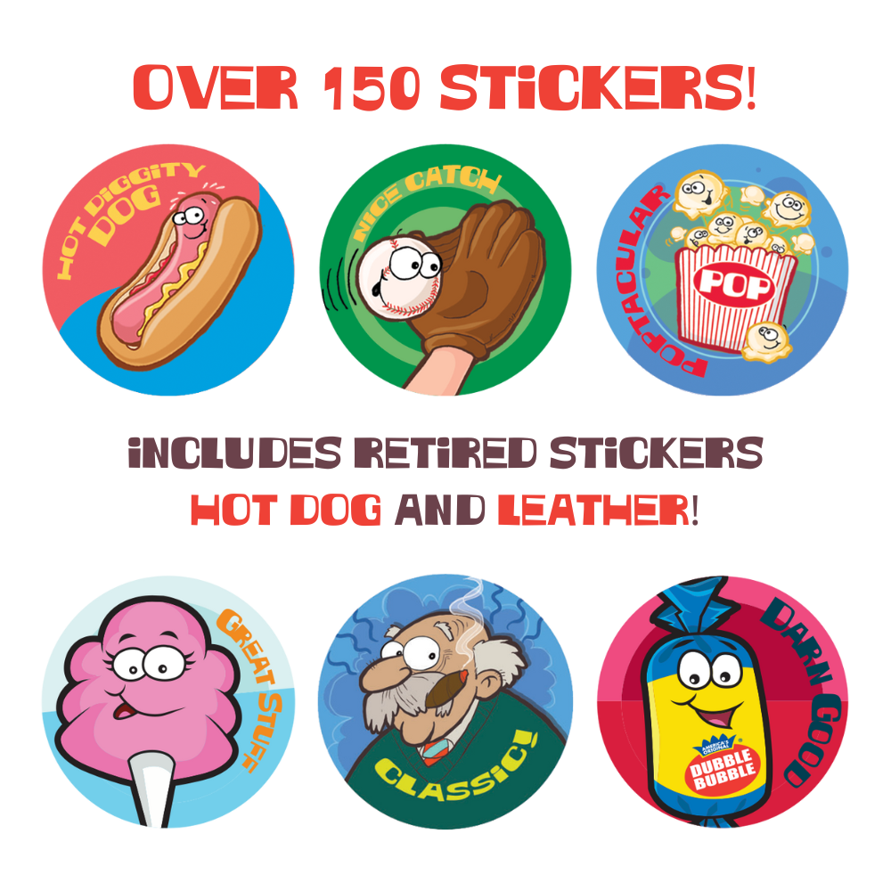 Play Ball! Bundle Featuring Retired Stickers