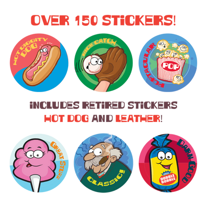 Play Ball! Bundle Featuring Retired Stickers