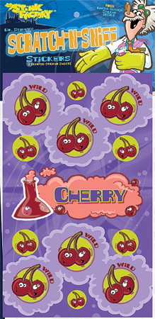Cherry Scratch-N-Sniff Sticker