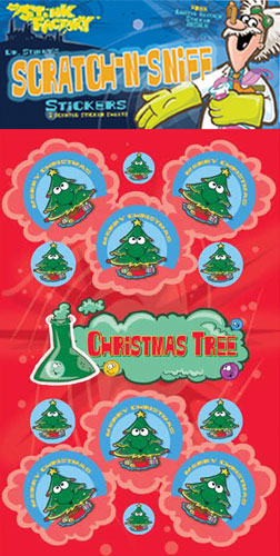 Christmas Tree Scratch-N-Sniff Sticker