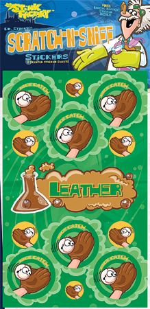 Leather Scratch-N-Sniff Sticker (Special Release)