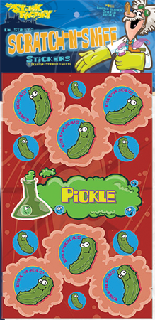 Pickle Scratch-N-Sniff Sticker