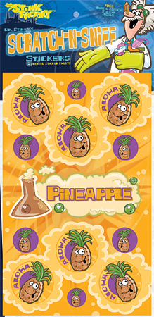 Pineapple Scratch-N-Sniff Sticker