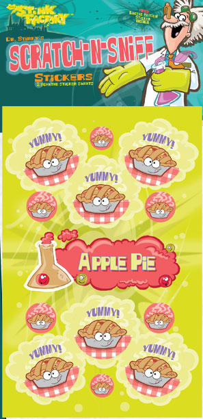 Apple Pie Scratch-N-Sniff Sticker