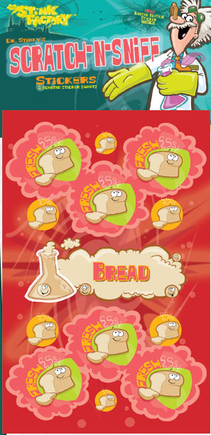 Bread Scratch-N-Sniff Sticker
