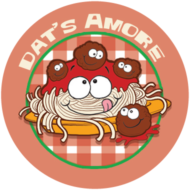 Spaghetti Scratch-N-Sniff Sticker